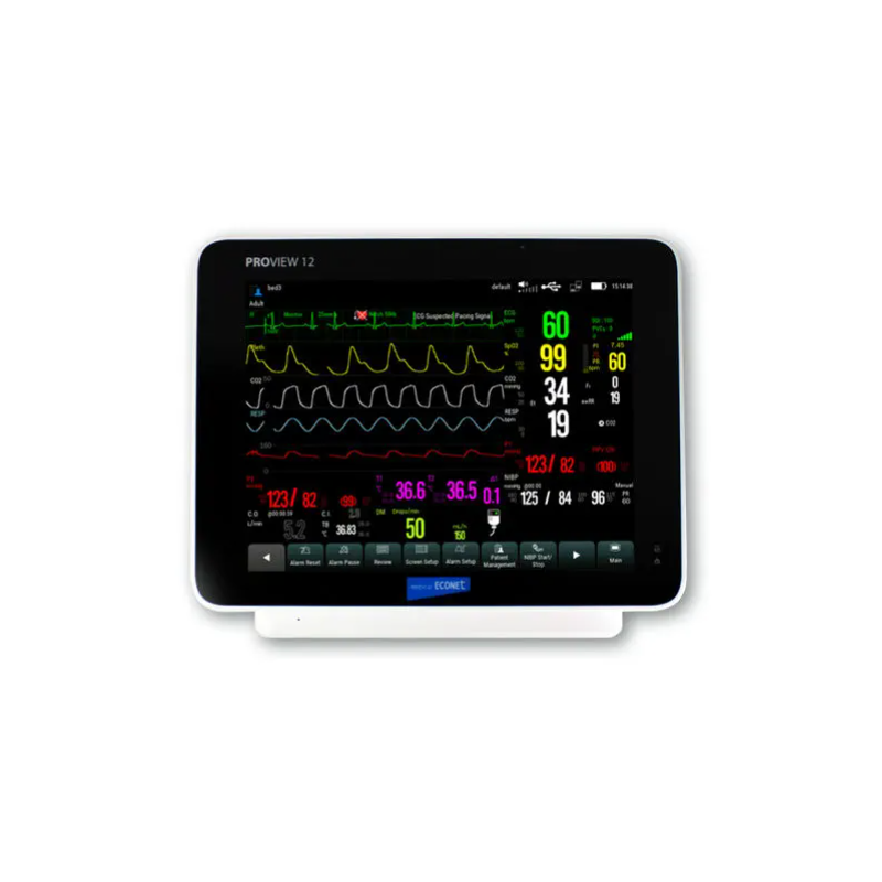Monitor de paciente com tela sensível ao toque colorida de 10,4" Proview 10