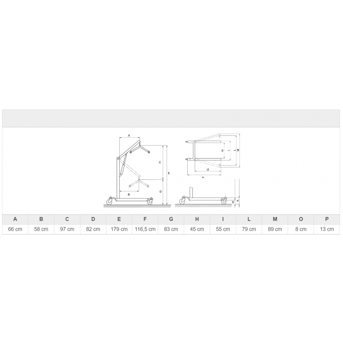 Timotion Muevo Electric Patient Small Size Steel Lift