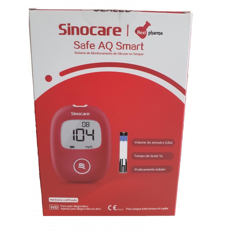 Medidor Glicose Safe AQ Smart
