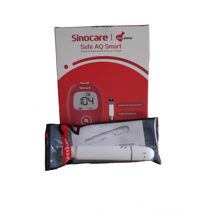 Medidor Glicose Safe AQ Smart