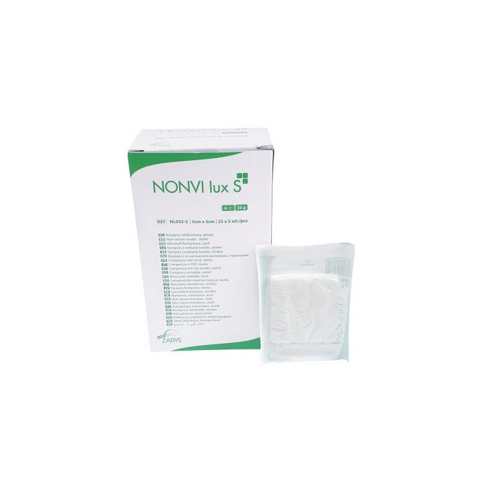 Compressa Tecido Não Tecido Estéril 5 cm X 5 cm