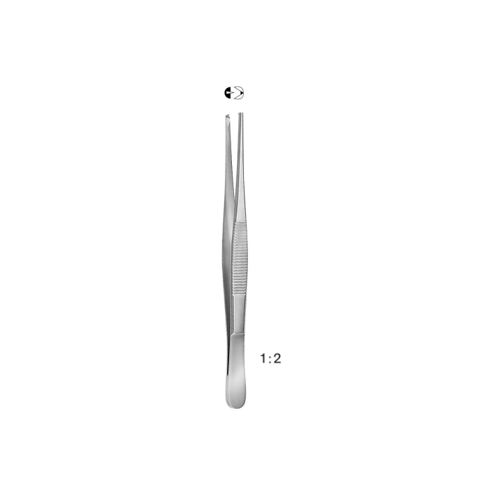 Pinça de Dissecação com dente