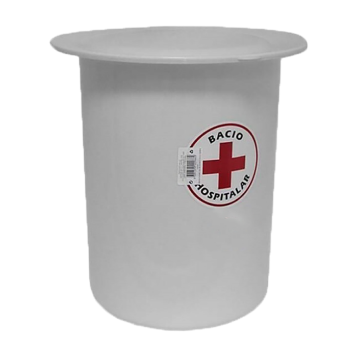 BACIO HOSPITALAR EM PLÁSTICO