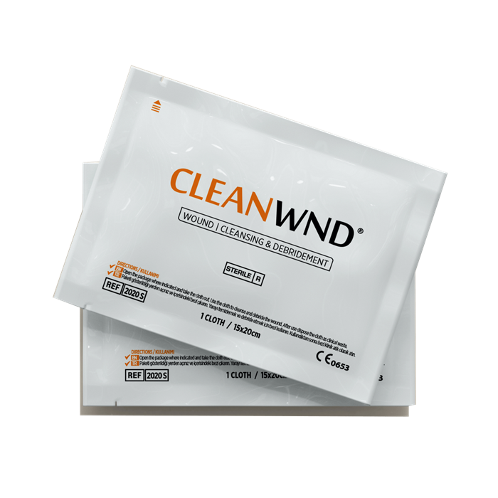 Toalhete de desbridamento...