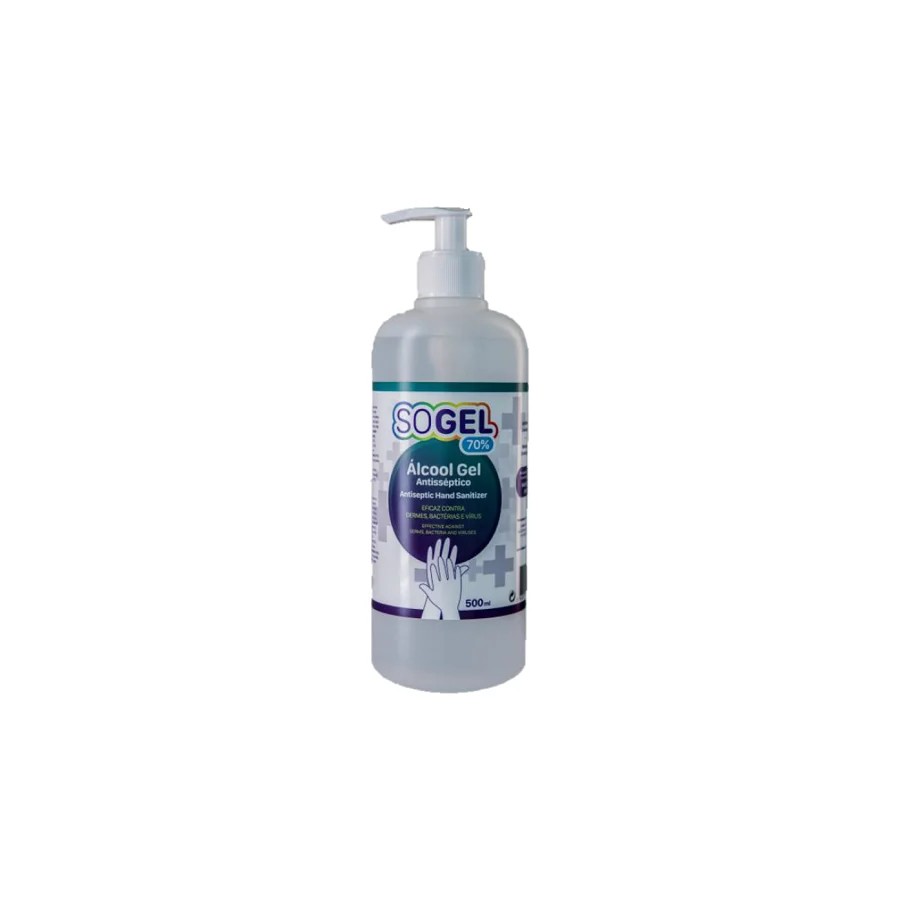 Álcool Gel Antisséptico 70% 5 litros e 500 ml