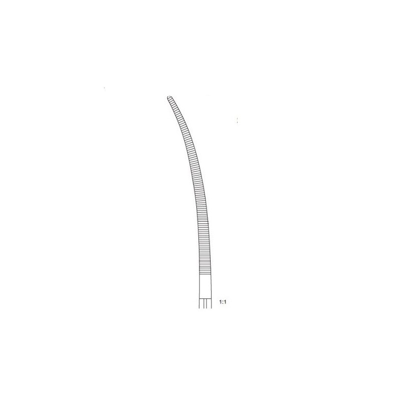Pinça 24cm Hemostática CRAFOORD Curva