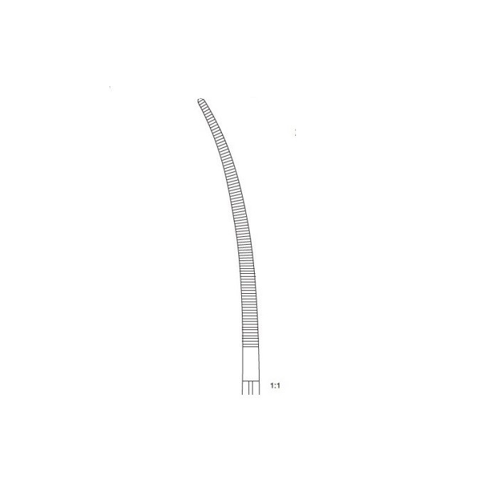 Pinça 24cm Hemostática CRAFOORD Curva