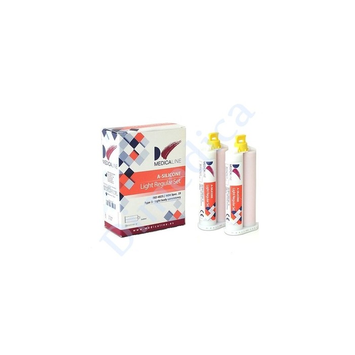 A-Silicone Medicaline Light Regular Set 2 X 50ml