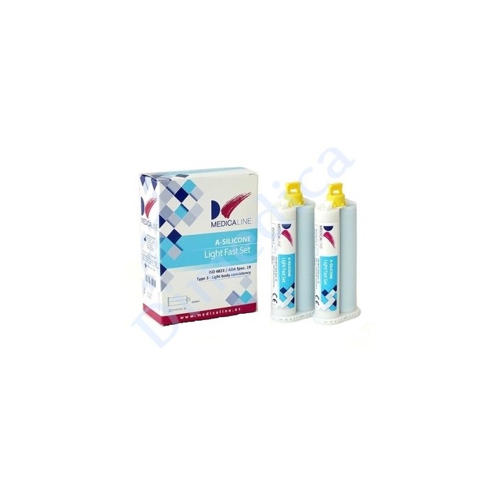 A-Silicone Medicaline Light Fast Set 2 X 50ml